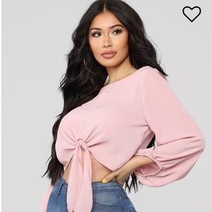 Front Tie Crop Top